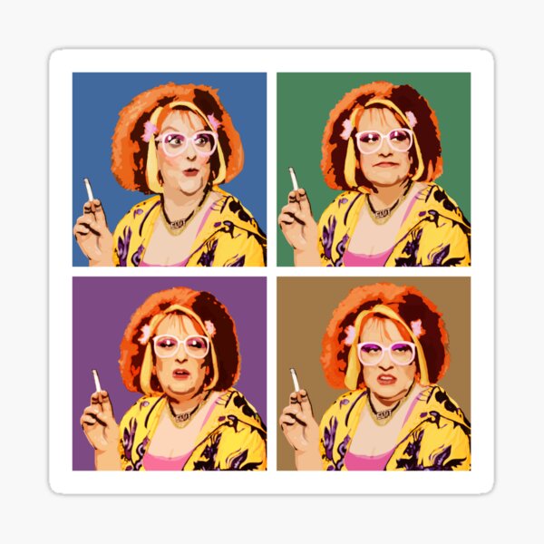 The Auburn Jerry Hall Pop Art Sticker