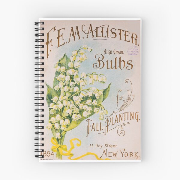 Item preview, Vintage 1894 McAllister Lilly of the Valley Bulb Catalog designed and sold by MochaMeli.