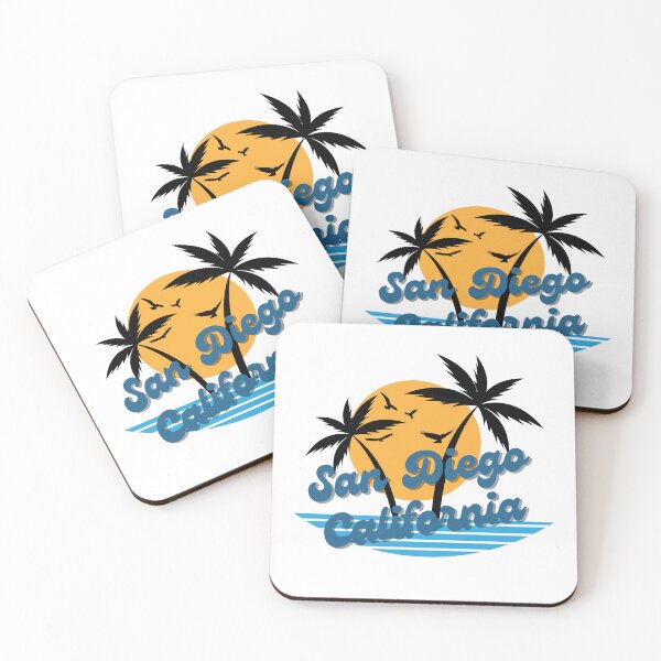 Item preview, San Diego California  designed and sold by RedSparkle.