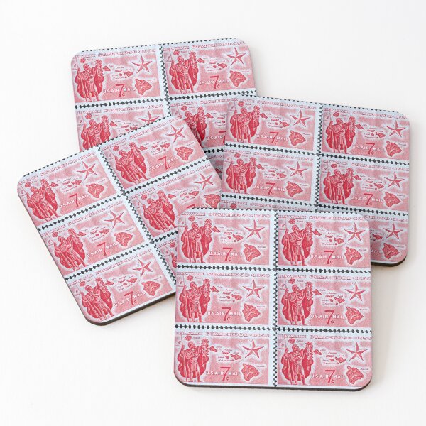 Item preview, Hawaii State 1959 Vintage Postage Stamp designed and sold by Factory57.
