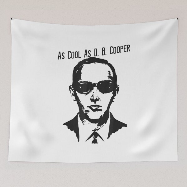 Item preview, As Cool As D. B. Cooper Vintage  designed and sold by ExcitedMood.