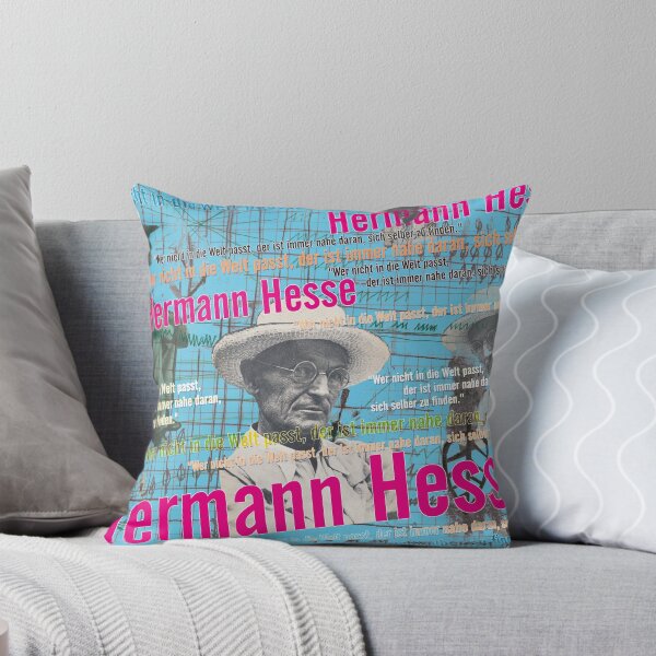 Item preview, Anyone who does not fit into the world is always close to finding himself, Hermann Hesse designed and sold by Mauswohn.