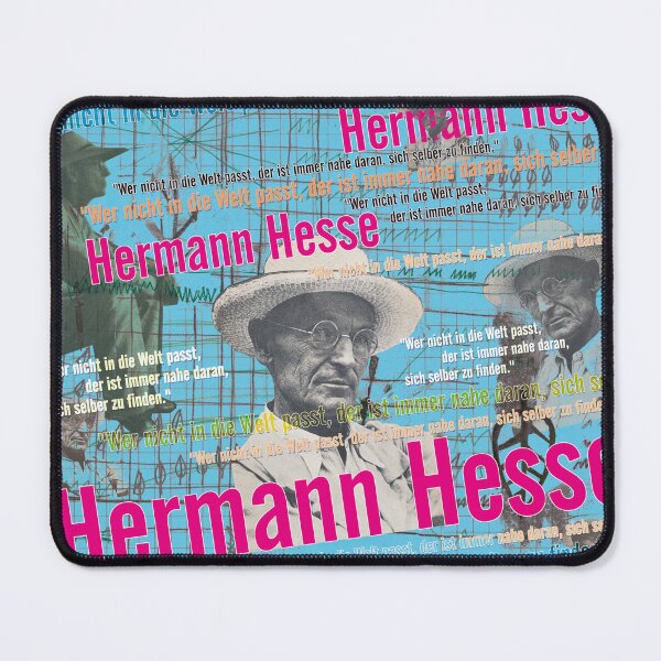 Item preview, Anyone who does not fit into the world is always close to finding himself, Hermann Hesse designed and sold by Mauswohn.