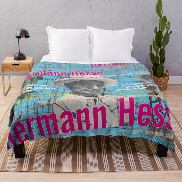 Item preview, Anyone who does not fit into the world is always close to finding himself, Hermann Hesse designed and sold by Mauswohn.