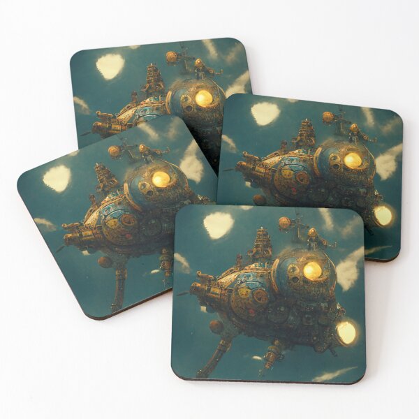 Item preview, Steampunk Spaceship designed and sold by FantasyAI.