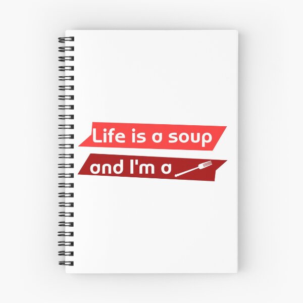 Item preview, Life is a soup and I'm a fork designed and sold by Benozan.