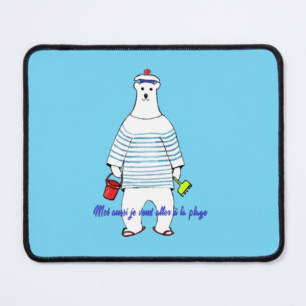 Item preview, Polar bear at the beach (2) designed and sold by voicivoila.