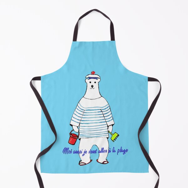 Item preview, Polar bear at the beach (2) designed and sold by voicivoila.