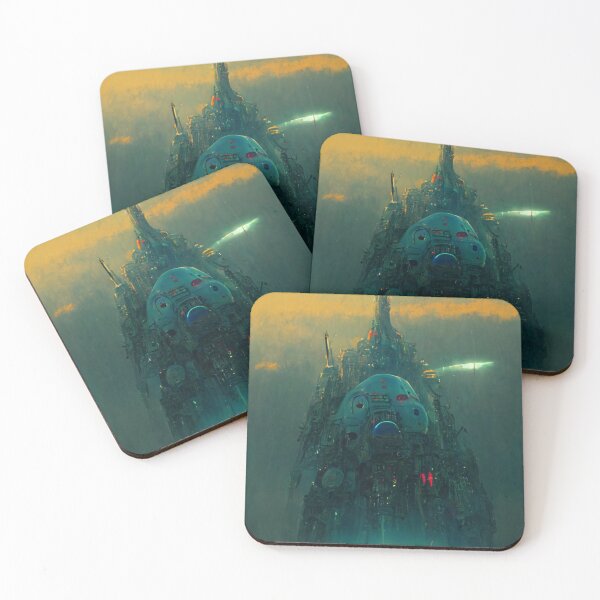 Item preview, Cyberpunk Spaceship #1 designed and sold by FantasyAI.