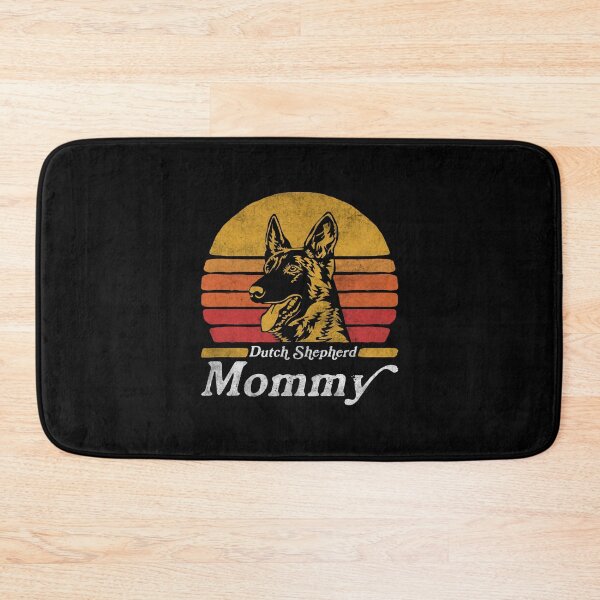 Item preview, Retro Vintage Dutch Shepherd Mommy designed and sold by More Cute Dogs.