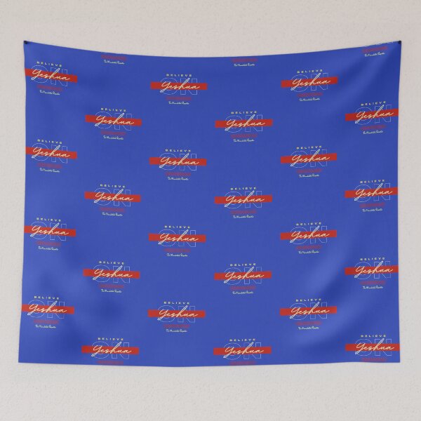 Item preview, Believe On Yeshua - Blue and Deep Red designed and sold by TheReporter1.