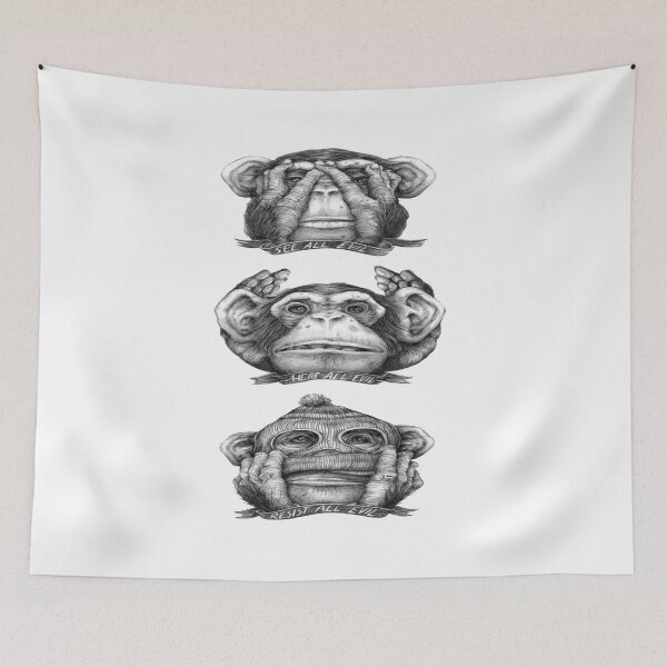 Item preview, monkey designed and sold by DesginTrend.