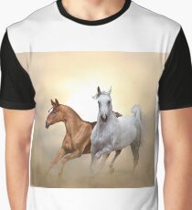 Two purebred horses Graphic T-Shirt