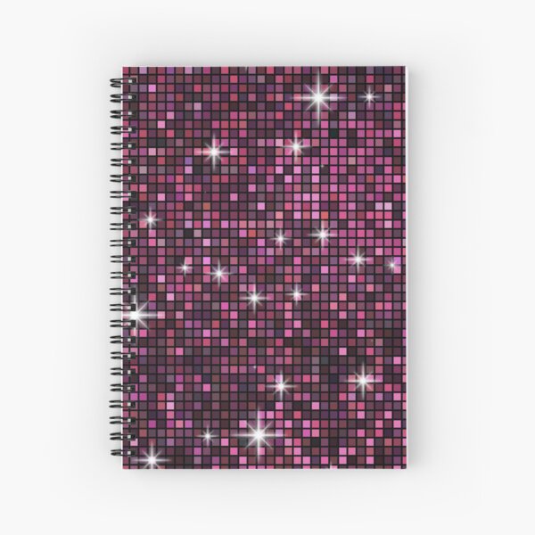 pink disco ball | Spiral Notebook