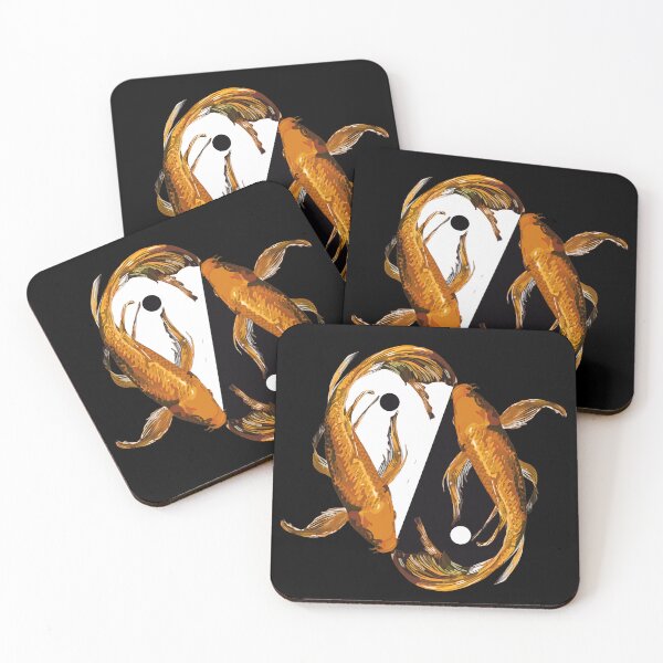 Item preview, Butterfly Koi Yin Yang Fish designed and sold by gardentree.