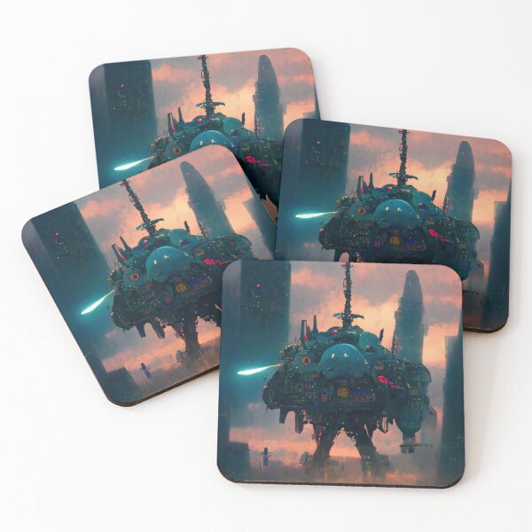 Item preview, Cyberpunk Spaceship #2 designed and sold by FantasyAI.