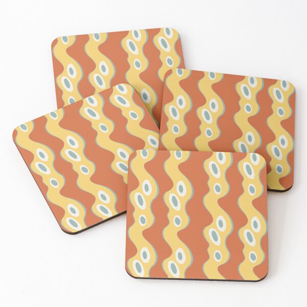 Item preview, 1970s mood orange brown, yellow, cyan designed and sold by MaddaMom.