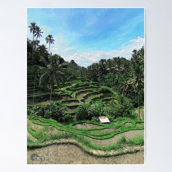 Ubud Bali Indonesia City Poster