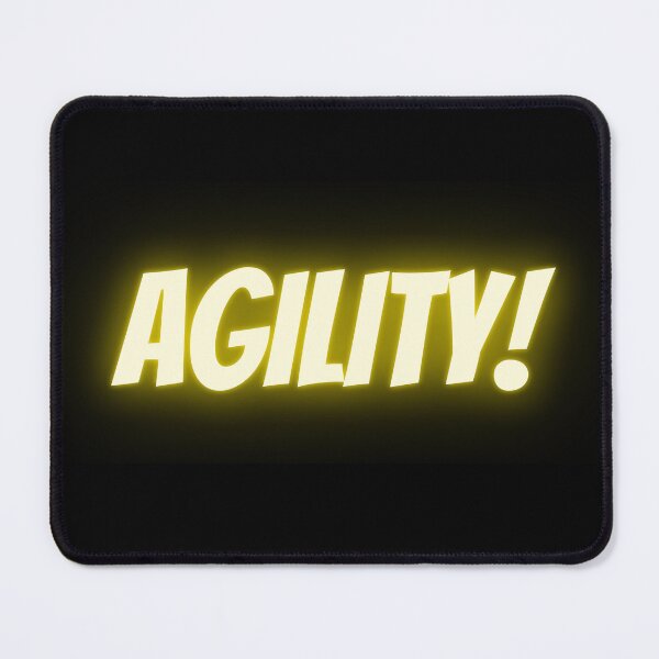 Item preview, Agility! in yellow for agility and dog enthusiasts designed and sold by PausePapote.
