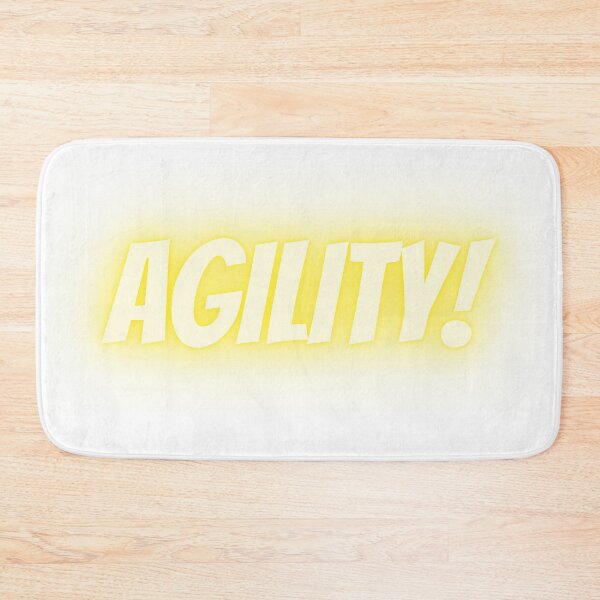 Item preview, Agility! in yellow for agility and dog enthusiasts designed and sold by PausePapote.