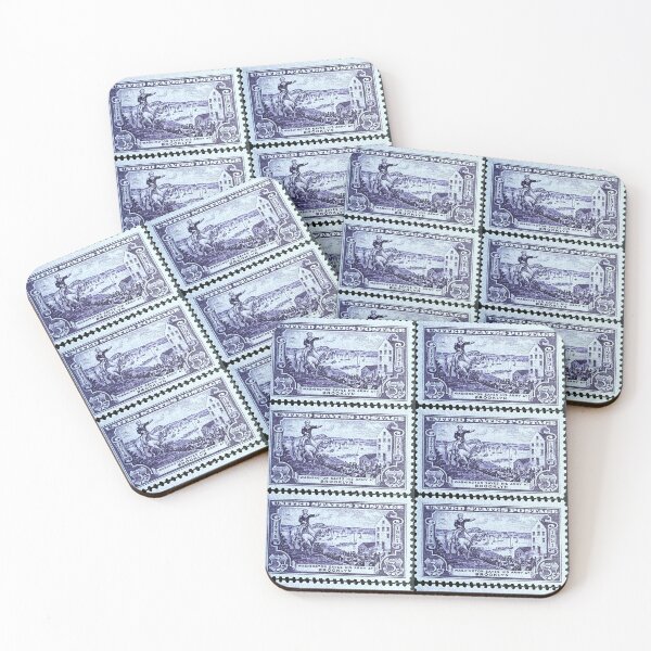 Item preview, George Washington Saves His Army Brooklyn Vintage Postage Stamp designed and sold by Factory57.