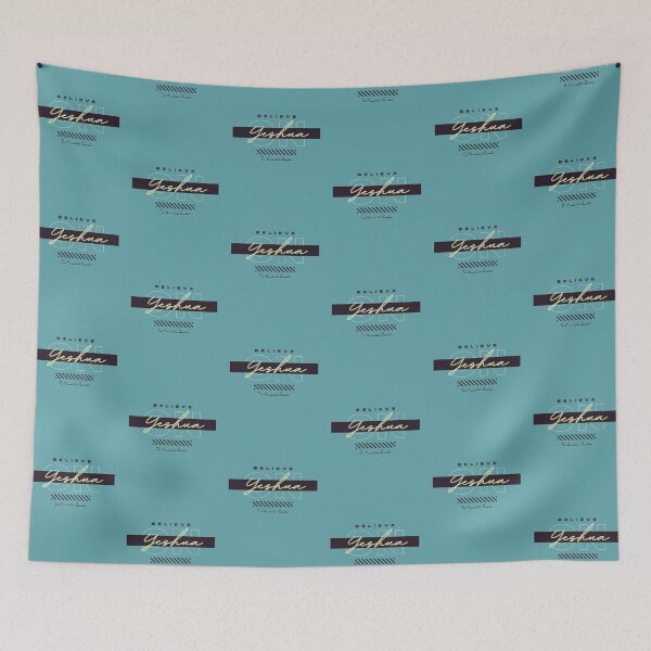 Item preview, Believe On Yeshua - Teal designed and sold by TheReporter1.