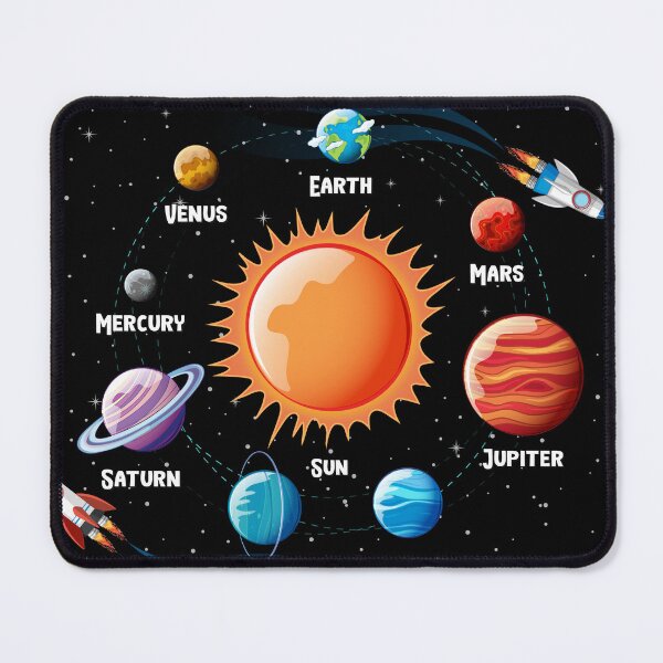 Item preview, Solar System Planets Infographics designed and sold by johnta17.