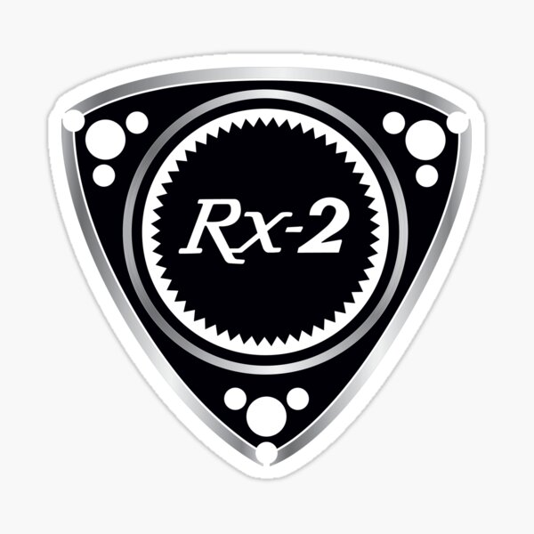 PISTON-ROTARY-RX2 Sticker