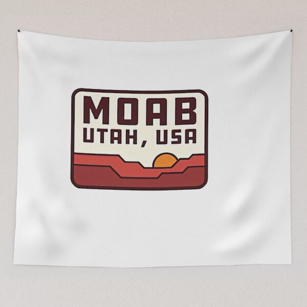 Aperçu de l'œuvre Moab Utah, Vintage, Arche, Coucher De Soleil créée et vendue par graphic-genie.