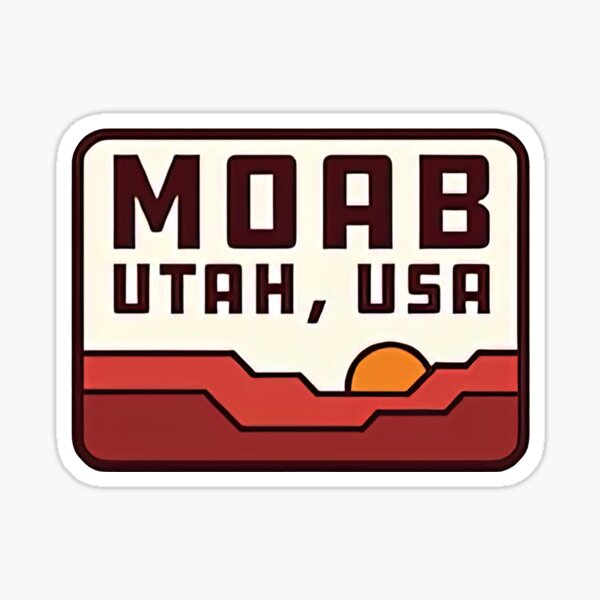 Item preview, Moab Utah, Vintage, Arch, Sunset designed and sold by graphic-genie.