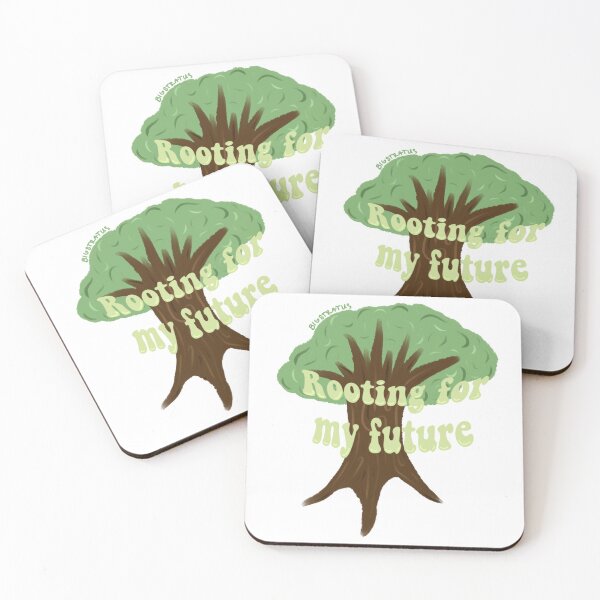 Item preview, Rooting for My Future - nature affirmation designed and sold by bigstratus.