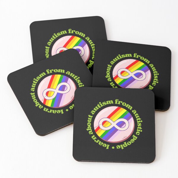 Item preview, Listen to Autistic People When Learning About Autism | Neurodivergent Infinity Sign designed and sold by seraphmars.