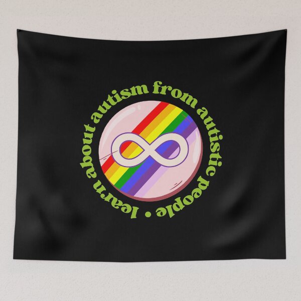 Item preview, Listen to Autistic People When Learning About Autism | Neurodivergent Infinity Sign designed and sold by seraphmars.