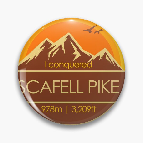 Item preview, I Conquered Scafell Pike Hiker's Collectable designed and sold by LegsMiserable.