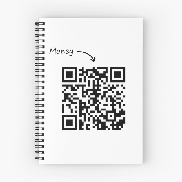 Item preview, Rickroll Qr code "Money" designed and sold by sbe-zone.