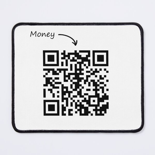 Item preview, Rickroll Qr code "Money" designed and sold by sbe-zone.