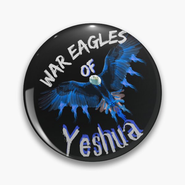 Item preview, War Eagle of Yeshua Blue designed and sold by Tripp Art Studio.