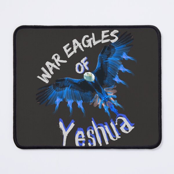 Item preview, War Eagle of Yeshua Blue designed and sold by Tripp Art Studio.