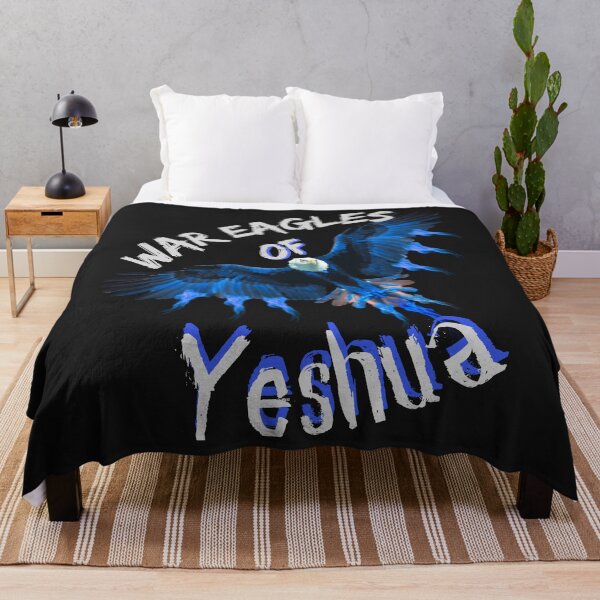 Item preview, War Eagle of Yeshua Blue designed and sold by Tripp Art Studio.