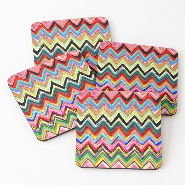 Item preview, Zig zag boho Crocheted effect stitches threaded style Mediterranean hippie  designed and sold by rupydetequila.