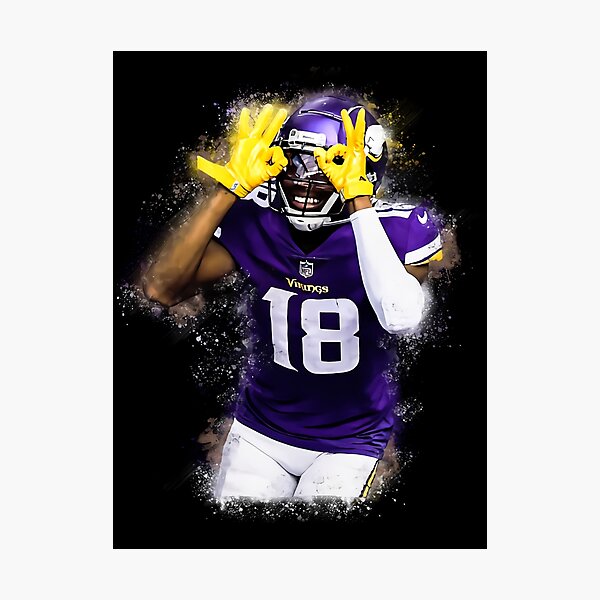 Kids/Toddlers Minnesota Vikings #18 Justin Jefferson Stitched