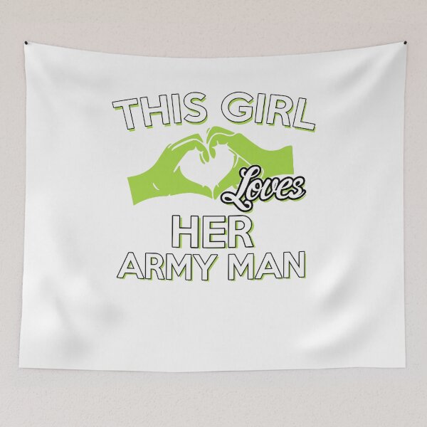 Item preview, This Girl Loves Her Army Man designed and sold by Thorntonz1.