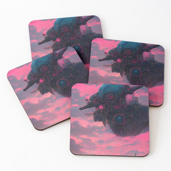 Item preview, Cyberpunk Spaceship #4 designed and sold by FantasyAI.