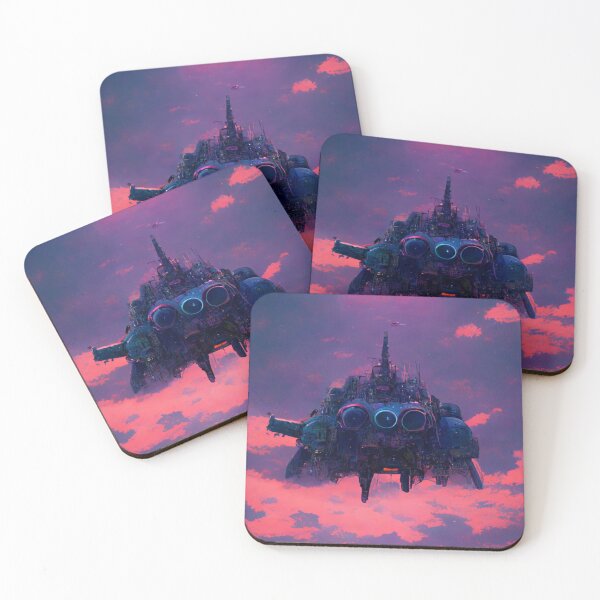 Item preview, Cyberpunk Spaceship #5 designed and sold by FantasyAI.