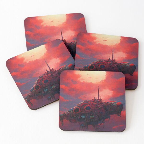 Item preview, Cyberpunk Spaceship #6 designed and sold by FantasyAI.