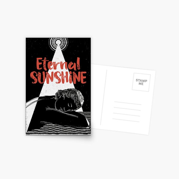 Roman Figure Laying Under Eternal Sunshine Postcard