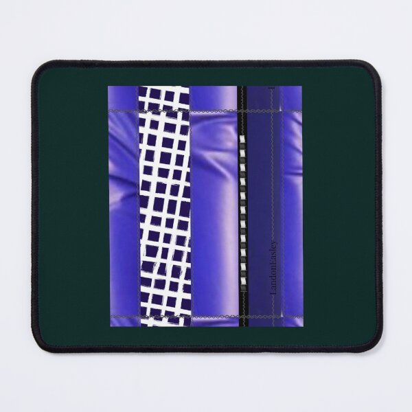 Item preview, X2 Purple Leather by Landon Easley checkered grid black and white  Graphic  designed and sold by Nolassell.