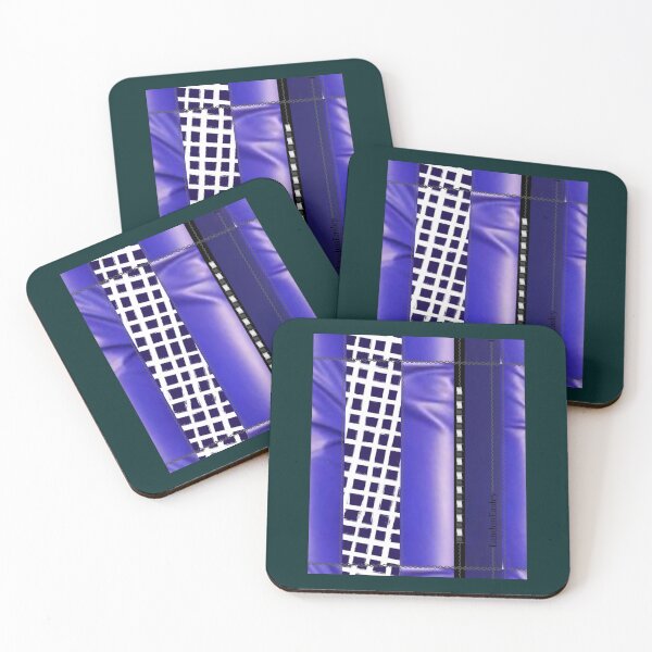 Item preview, X2 Purple Leather by Landon Easley checkered grid black and white  Graphic  designed and sold by Nolassell.