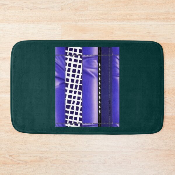 Item preview, X2 Purple Leather by Landon Easley checkered grid black and white  Graphic  designed and sold by Nolassell.