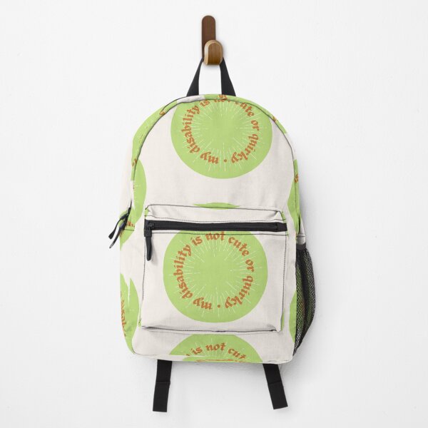 Item preview, My Disability is Not Cute or Quirky | Green Background designed and sold by seraphmars.